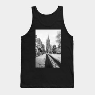 St James' Church, Louth, Winter Portrait Tank Top